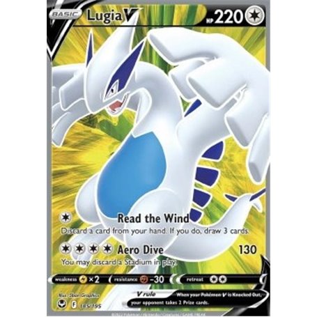 SIT 185 - Lugia VSilver Tempest Silver Tempest€ 19,99 Silver Tempest