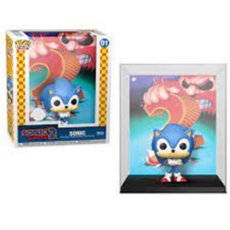 Funko Pop Sonic the Hedghog 2: 01 Game Cover Sonic