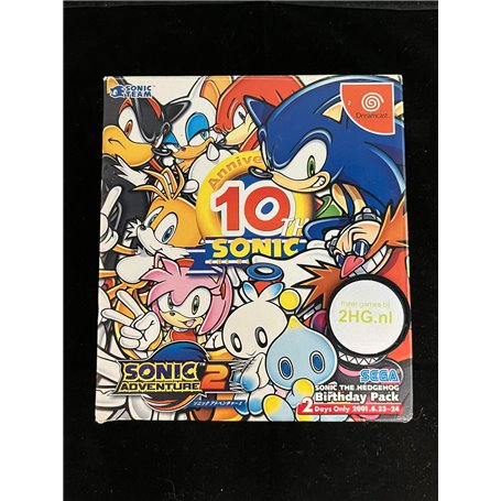 Sonic Adventure 2 10th Anniversary Pack (ntsc-J) - DreamcastSega Dreamcast Spellen Dreamcast€ 149,99 Sega Dreamcast Spellen