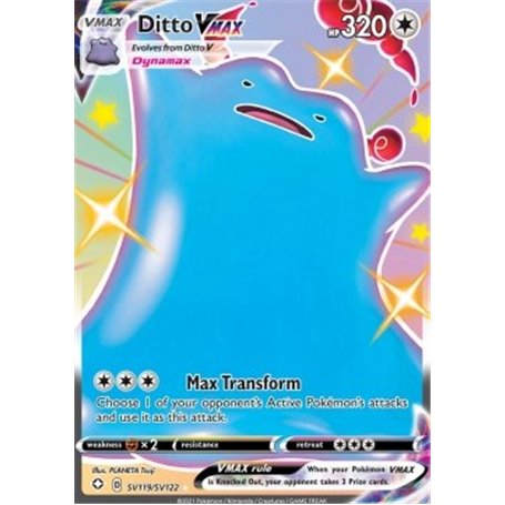 SHF SV119 - Ditto VMAXShining Fates Shining Fates€ 5,99 Shining Fates