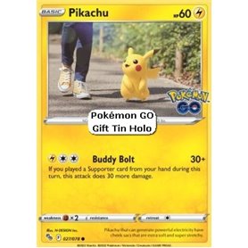 PGO 027 - Pikachu - Holo PGO 027 - Pikachu - Holo