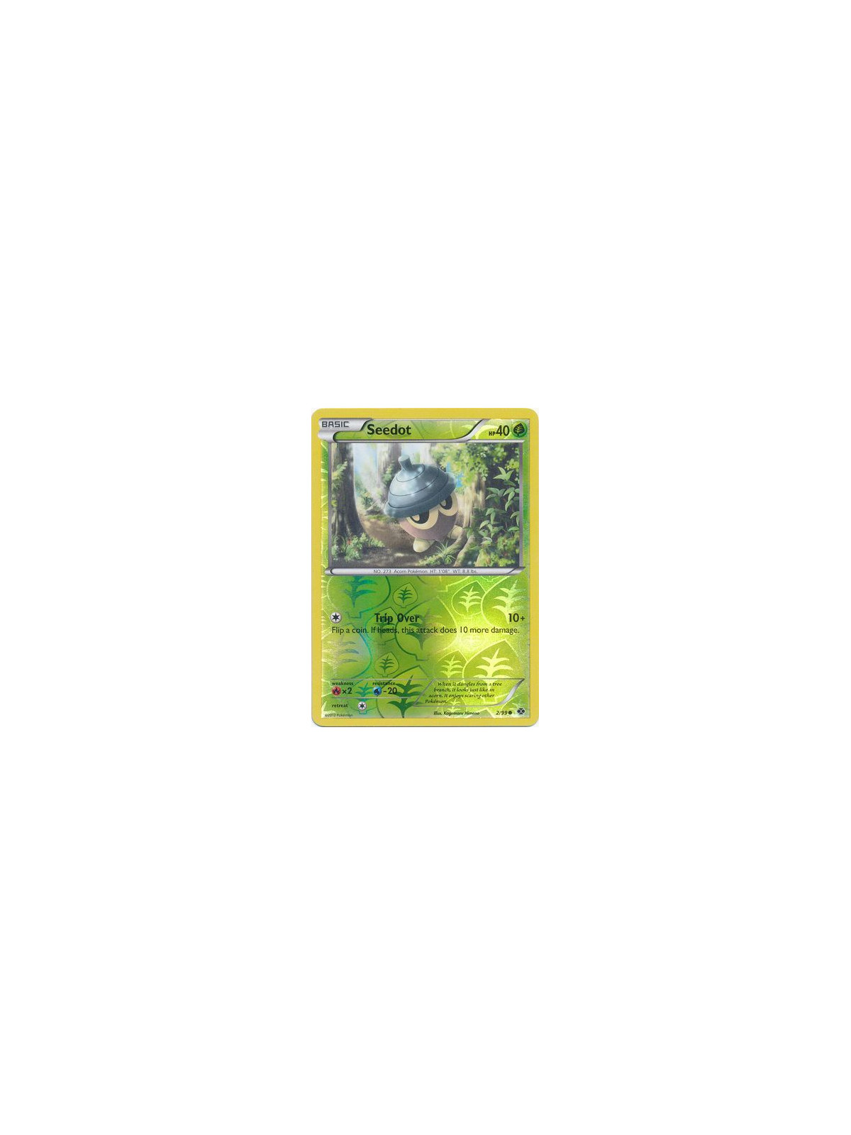 NXD 002 - Seedot - Reverse Holo