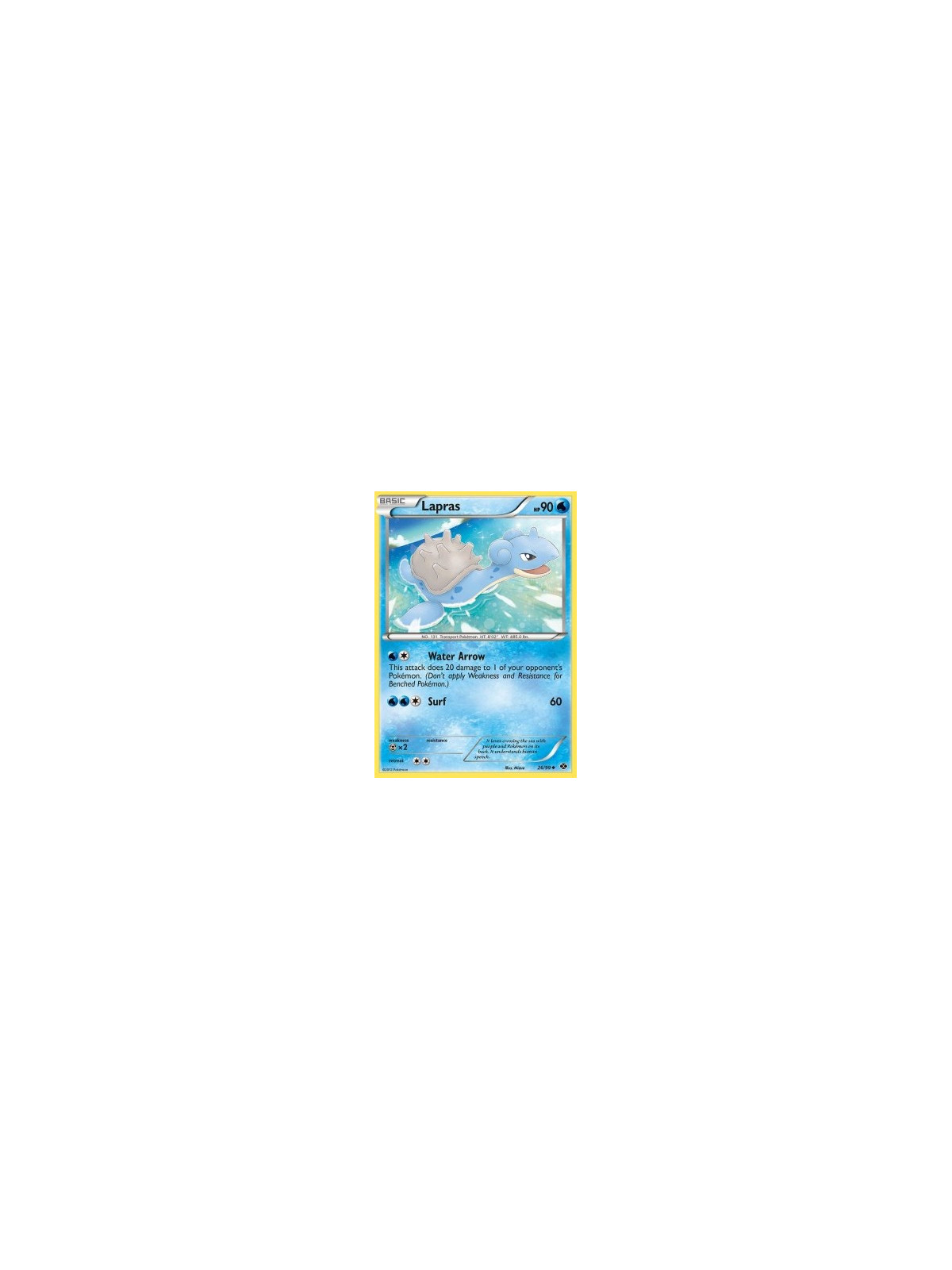Lapras (Water Arrow)