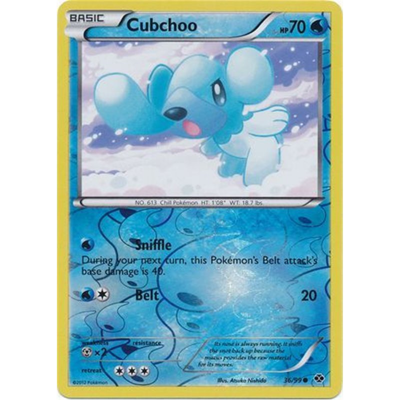 NXD 036 - Cubchoo - Reverse Holo Next Destinies buy Pokemon cards 2hg nl NXD 036 - Cubchoo - Reverse Holo Next Destinies buy Pokemon cards 2hg nl