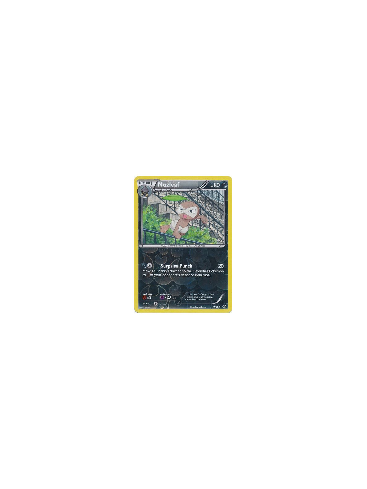 NXD 071 - Nuzleaf - Reverse Holo