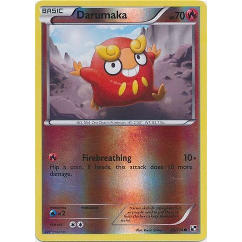 BLW 023 - Darumaka - Reverse Holo