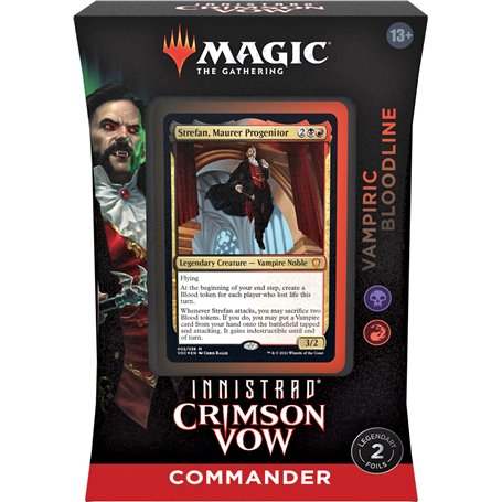 MTG - Innistrad Crimson Vow - Commander Deck Vampiric Bloodline