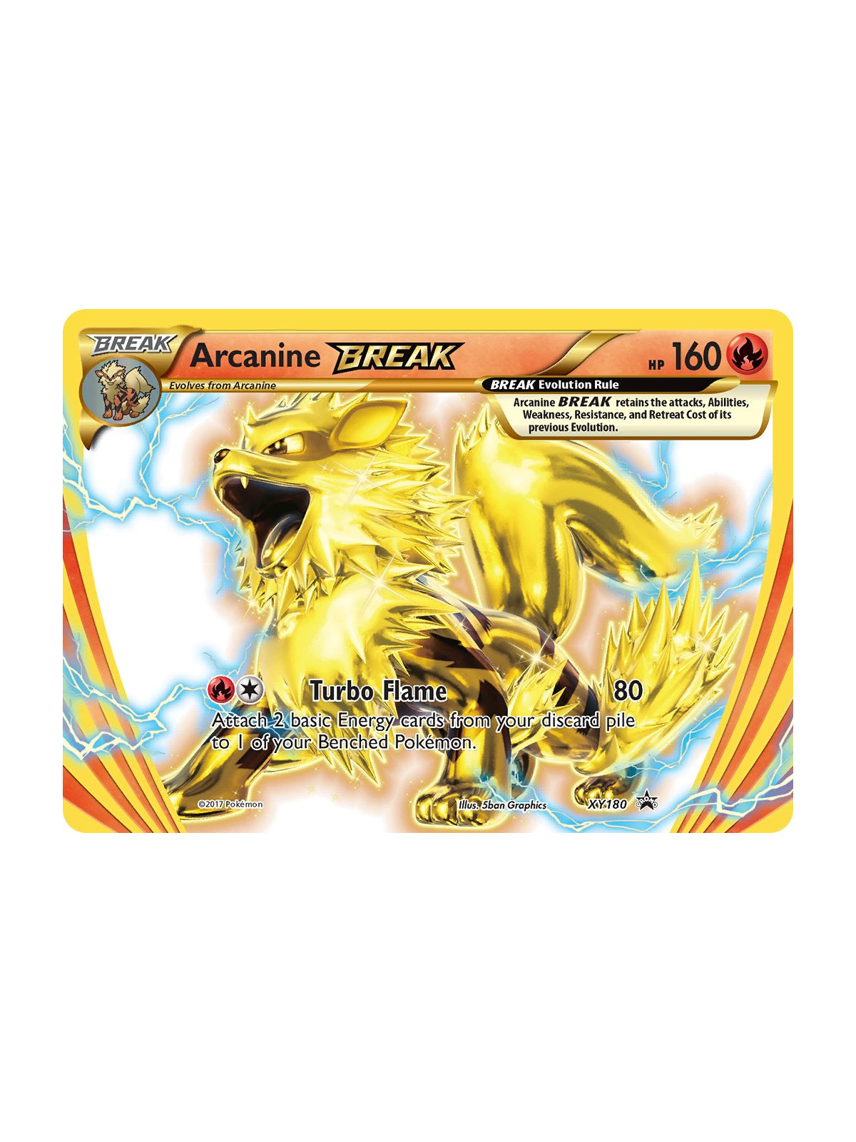 XYPR 180 - Arcanine BREAK