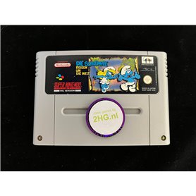Die Schlümpfe Reiden um die Welt (losse cassette) - SNES Die Schlümpfe Reiden um die Welt (losse cassette) - SNES