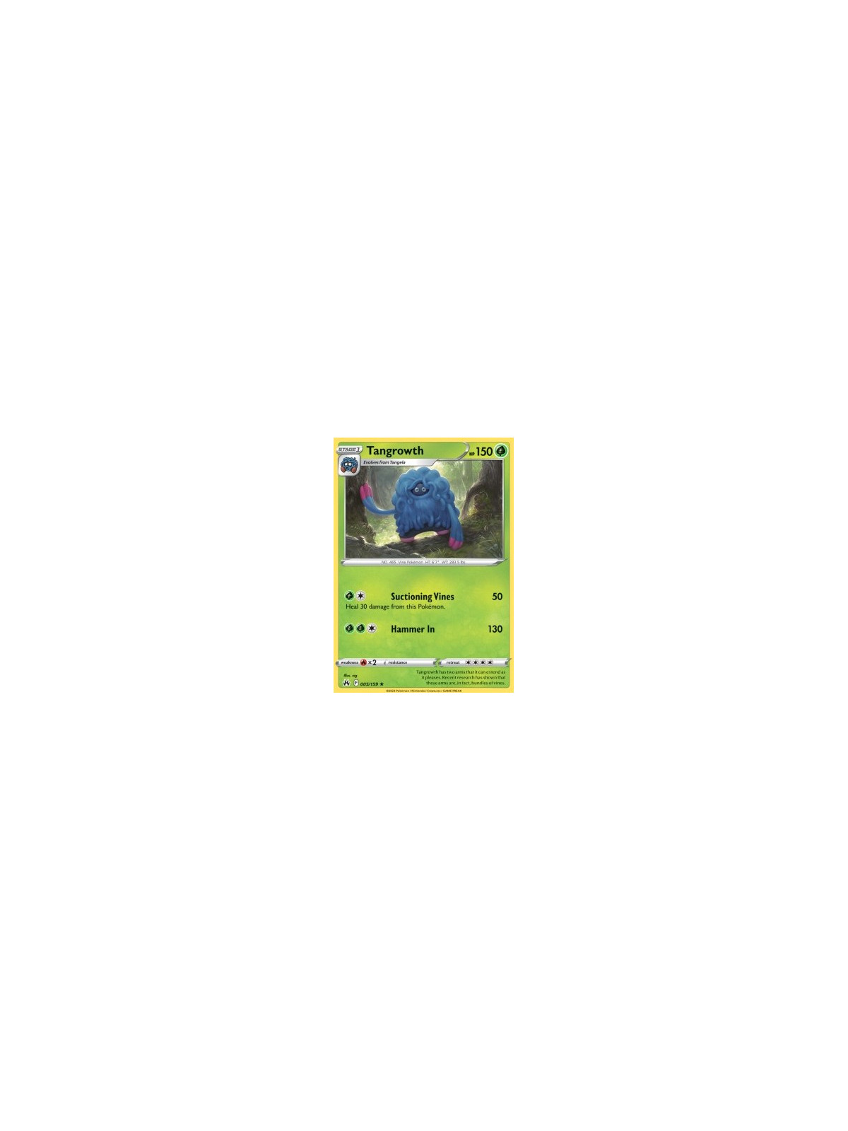 CRZ 005 - Tangrowth - Reverse HoloCrown Zenith Crown Zenith€ 0,35 Crown Zenith