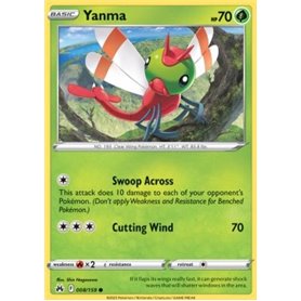CRZ 008 - Yanma - Reverse Holo CRZ 008 - Yanma - Reverse Holo