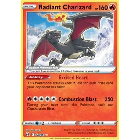 CRZ 020 - Radiant Charizard