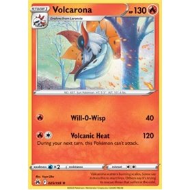CRZ 025 - Volcarona - Reverse Holo