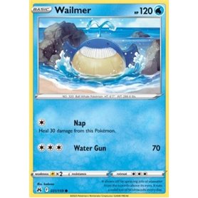 CRZ 031 - Wailmer - Reverse Holo CRZ 031 - Wailmer - Reverse Holo