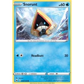 CRZ 034 - Snorunt - Reverse Holo CRZ 034 - Snorunt - Reverse Holo