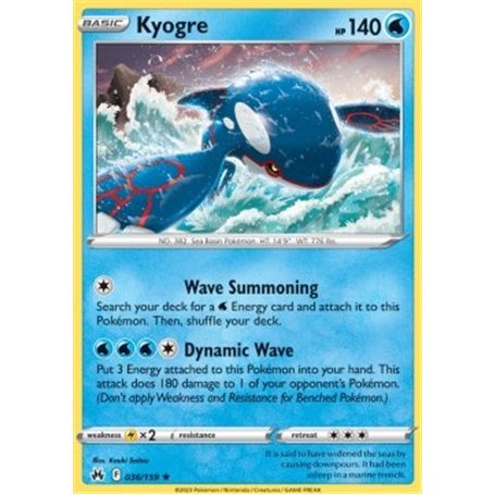 CRZ 036 - Kyogre