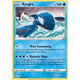 CRZ 036 - Kyogre - Reverse Holo CRZ 036 - Kyogre - Reverse Holo