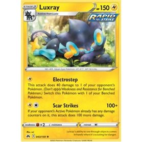CRZ 043 - Luxray - Reverse Holo CRZ 043 - Luxray - Reverse Holo