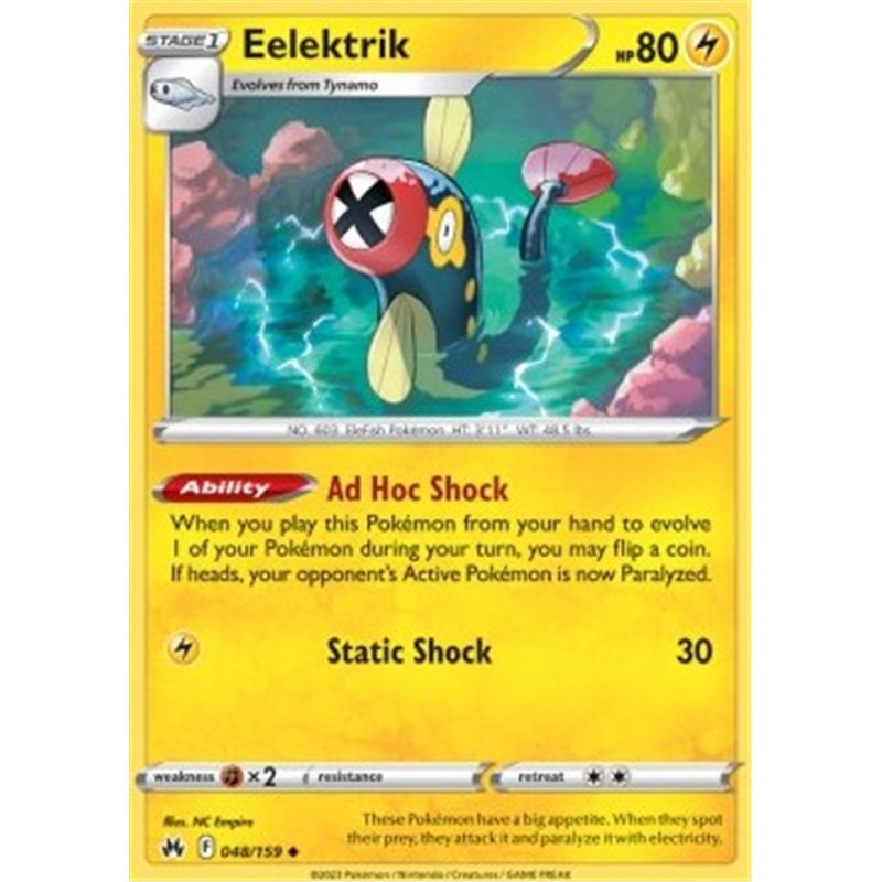 CRZ 048 - Eelektrik - Reverse Holo