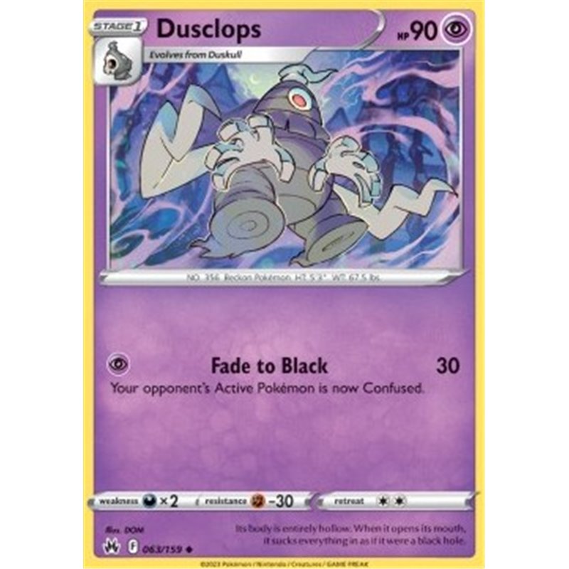 CRZ 063 - Dusclops