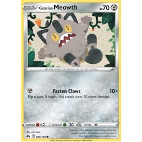 CRZ 084 - Galarian Meowth - Reverse HoloCrown Zenith Crown Zenith€ 0,35 Crown Zenith
