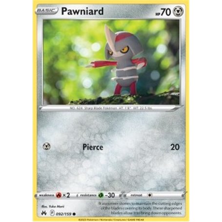 CRZ 092 - Pawniard - Reverse Holo