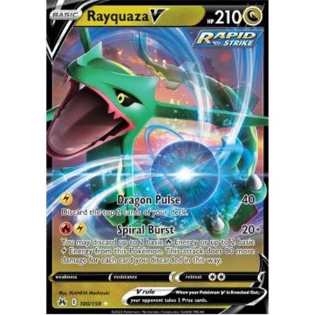 CRZ 100 - Rayquaza VCrown Zenith Crown Zenith€ 2,99 Crown Zenith