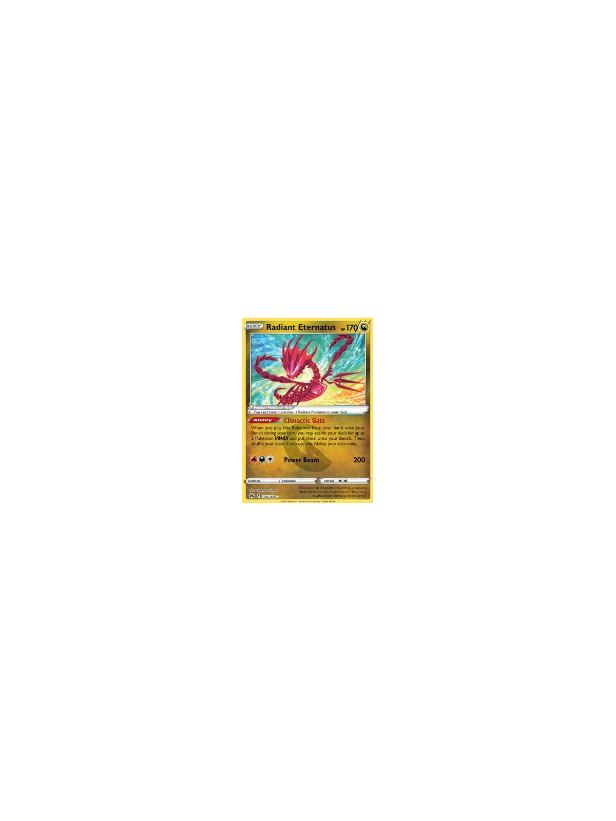 CRZ 105 - Radiant EternatusCrown Zenith Crown Zenith€ 2,99 Crown Zenith