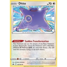 CRZ 107 - Ditto - Reverse Holo CRZ 107 - Ditto - Reverse Holo