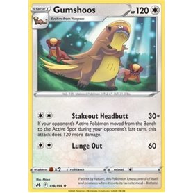 CRZ 118 - Gumshoos - Reverse HoloCrown Zenith Crown Zenith€ 0,40 Crown Zenith