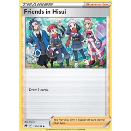 CRZ 130 - Friends in HisuiCrown Zenith Crown Zenith€ 0,05 Crown Zenith