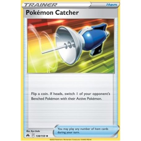 CRZ 138 - Pokémon Catcher - Reverse HoloCrown Zenith Crown Zenith€ 0,35 Crown Zenith