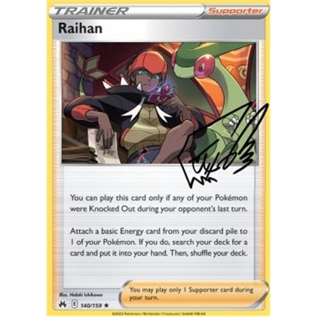 CRZ 140 - Raihan - Reverse Holo