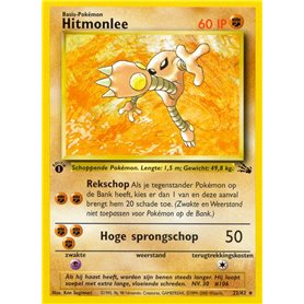 FO 022 - Hitmonlee - 1e Editie FO 022 - Hitmonlee - 1e Editie