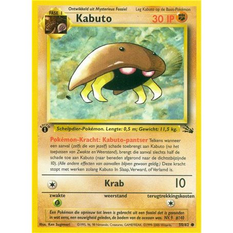 FO 050 - Kabuto - 1e EditieFossil NL Fossil NL€ 0,25 Fossil NL