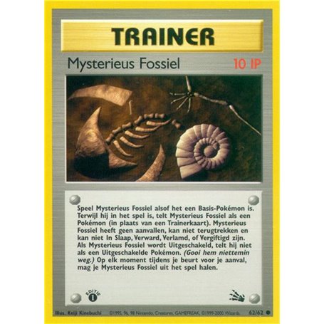 FO 062 - Mysterieus Fossiel - 1e EditieFossil NL Fossil NL€ 0,25 Fossil NL