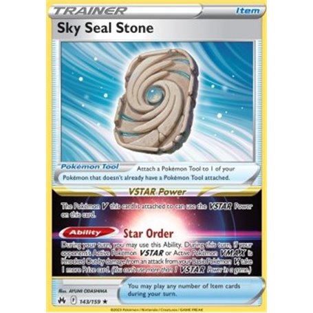 CRZ 143 - Sky Seal StoneCrown Zenith Crown Zenith€ 0,99 Crown Zenith