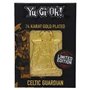Yu-Gi-Oh! Limited Edition 24K Gold Plated Collectible - Celtic Guardian