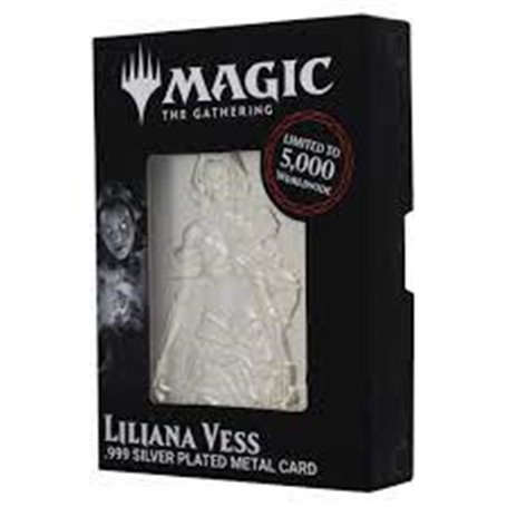 MTG - Limited Edition .999 Silver Plated Liliana - Metal Collectible