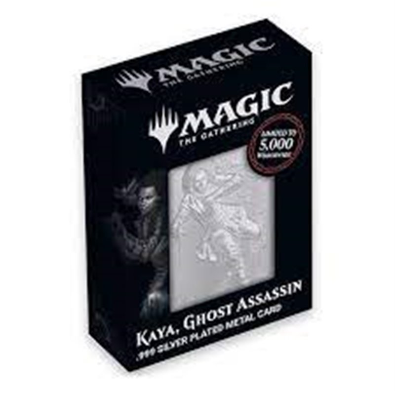 MTG - Limited Edition .999 Silver Plated Kaya - Metal Collectible buy