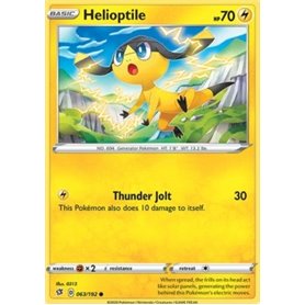 RCL 063 - Helioptile - Reverse Holo RCL 063/192 - Helioptile - Reverse Holo