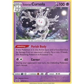 RCL 079 - Galarian Cursola - Holo RCL 079 - Galarian Cursola