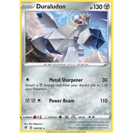 RCL 138/192 - Duraludon - Reverse Holo