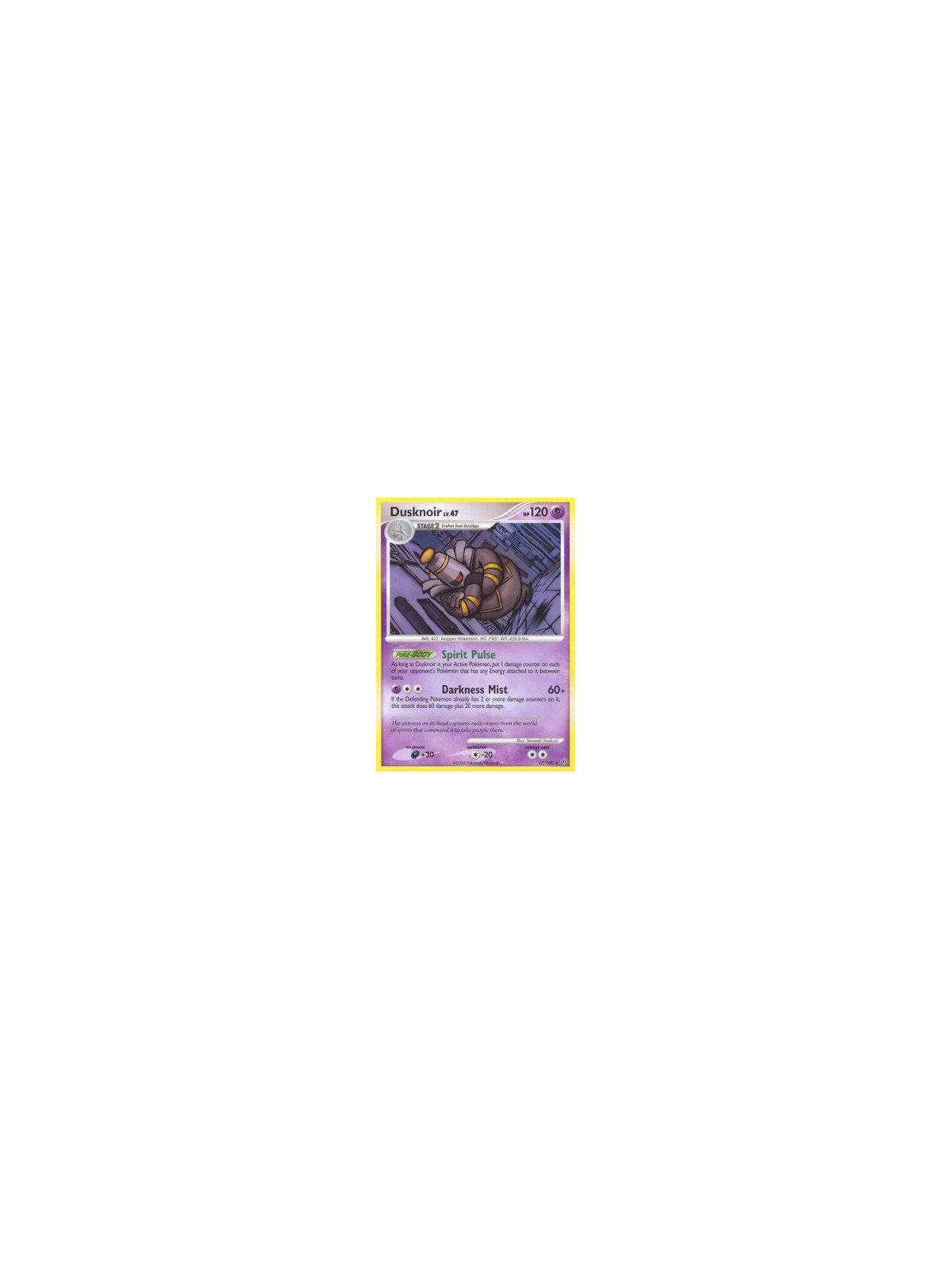 STF 017 - Dusknoir Lv.47