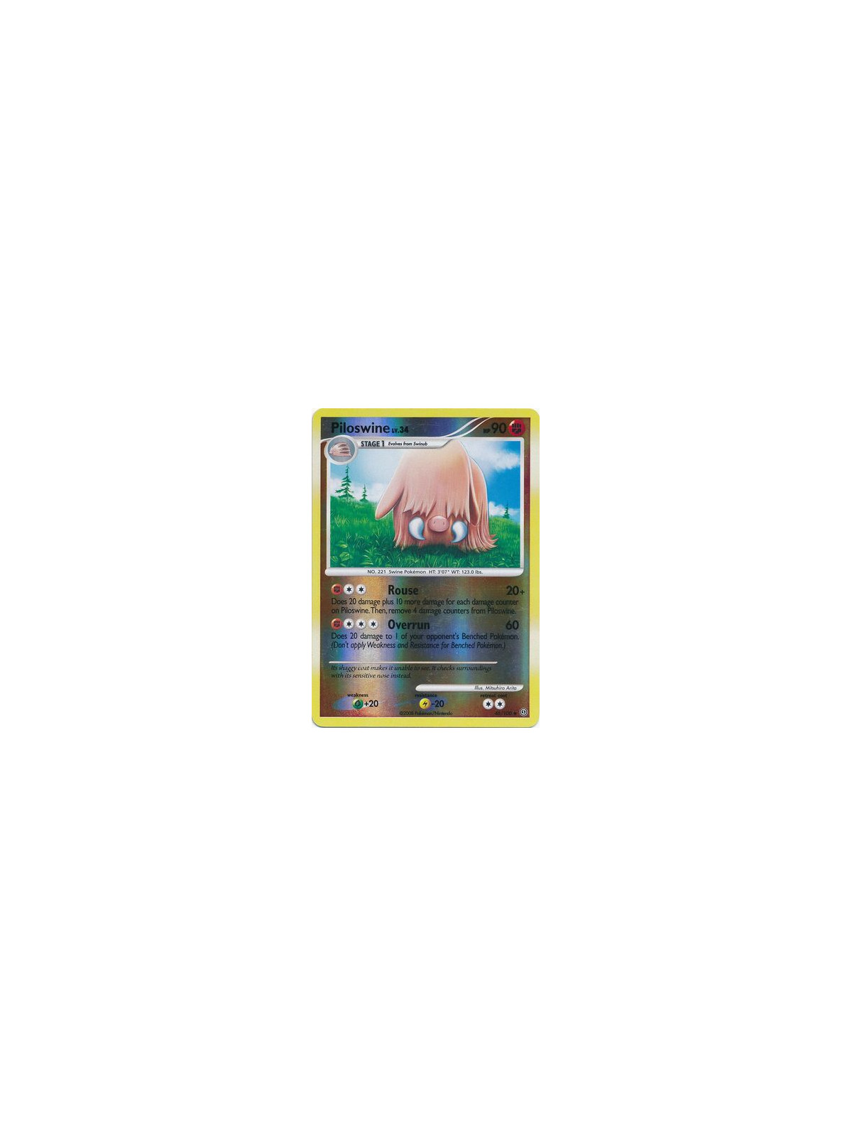 STF 046 - Piloswine Lv.34
