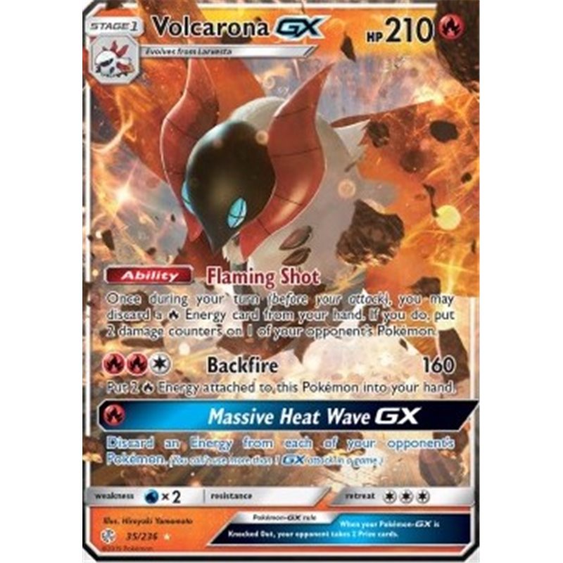 CEC 035 - Volcarona GX