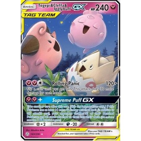Togepi & Cleffa & Igglybuff GX (CEC 143)