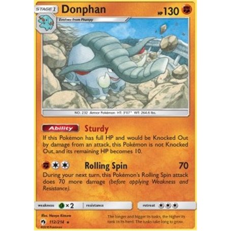 LOT 112 - Donphan 