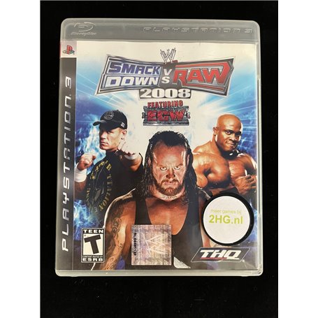 Smackdown Vs. Raw 2008 (ntsc) - PS3