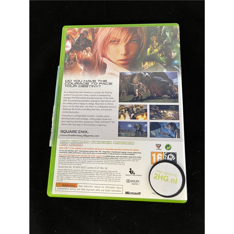 Final Fantasy XIII Limited Collector's Edition - Xbox 360